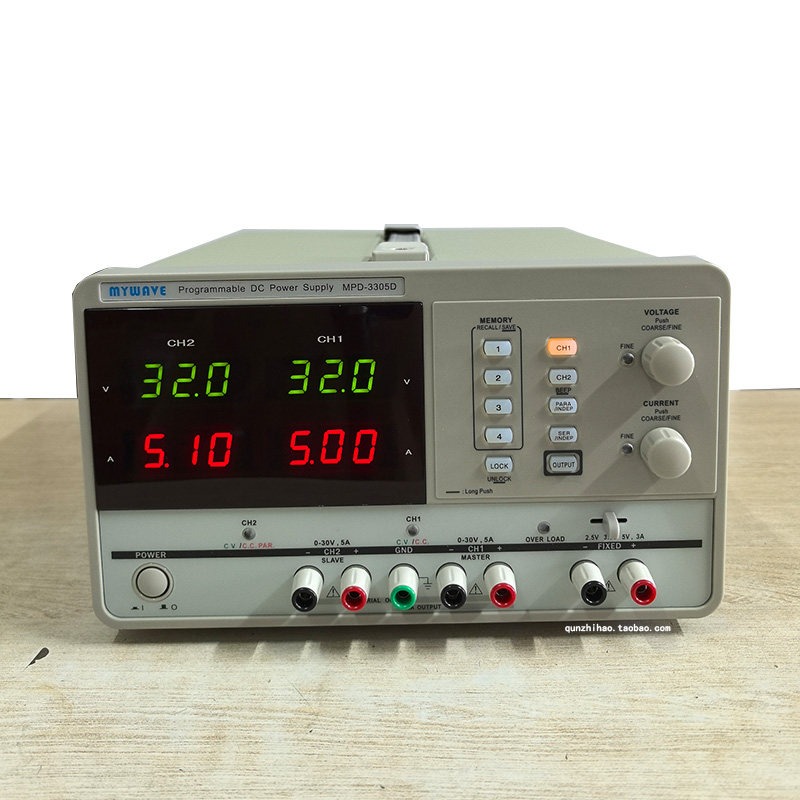 Dual Channel Programmable Line - огляд і ціна Linear Lab Power Supply Adjustable