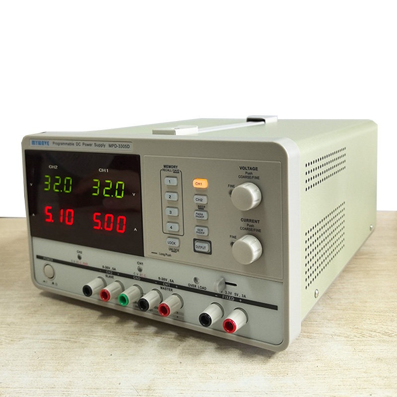 Dual Channel Programmable Line - огляд і ціна Linear Lab Power Supply Adjustable