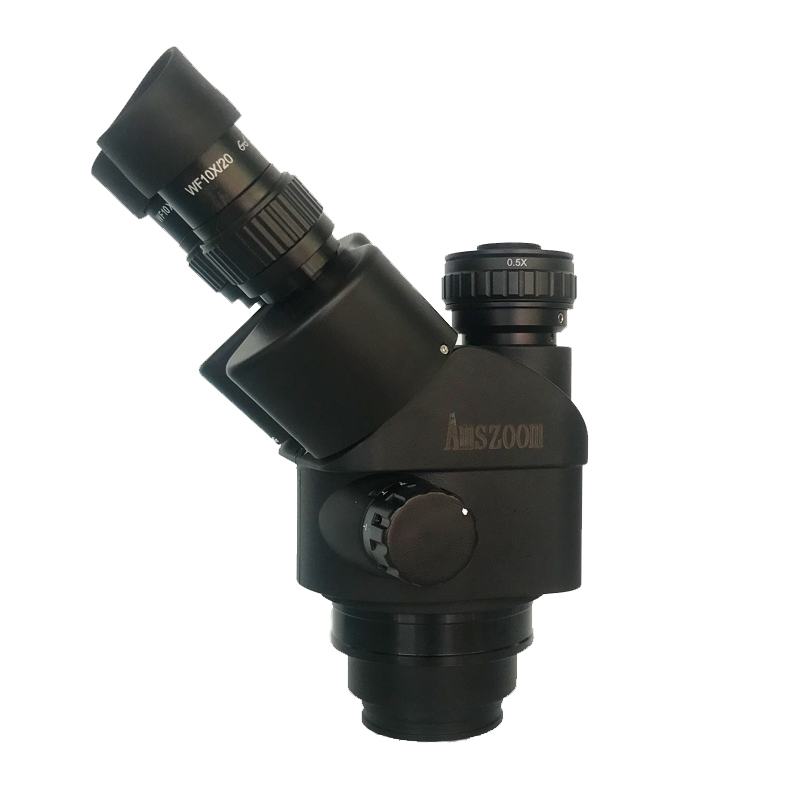 7X-45X Professional Plastic tr - огляд і ціна Stereo Trinocular Microscope Pcb