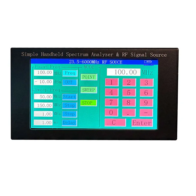 ZQ6 6G Simple Handheld Spectru - огляд і ціна Signal Generator Spectrum Analyzer