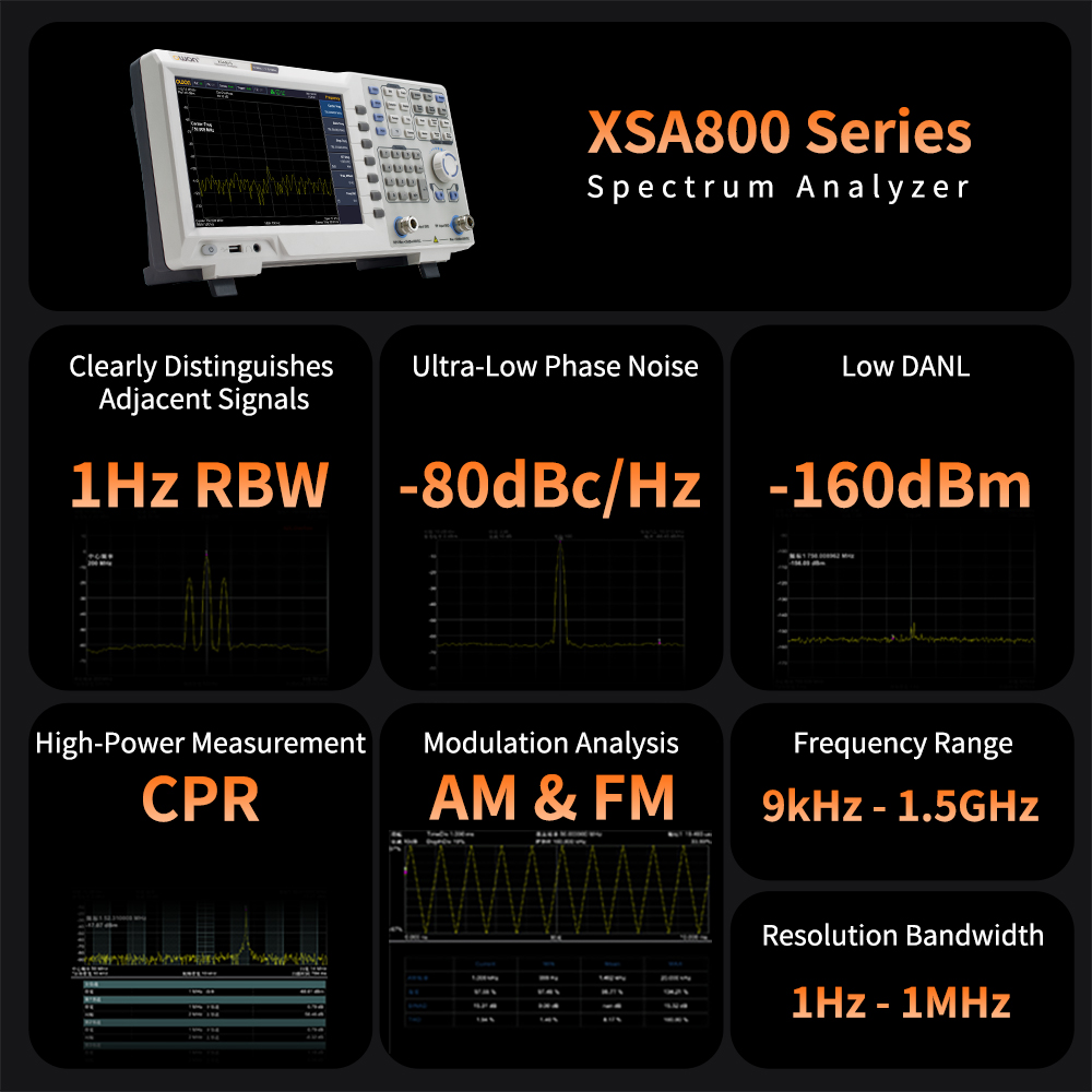 OWON Spectrum Analyzer With Tr - огляд і ціна Signal Generator Spectrum Analyzer