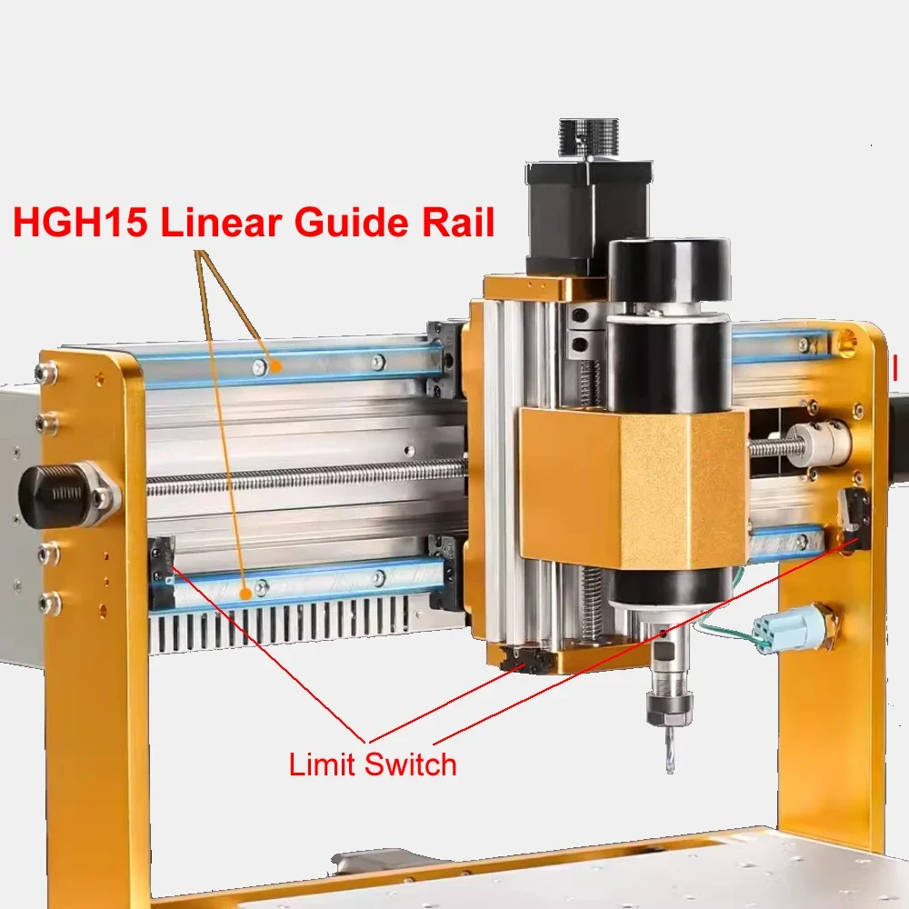 Linear Guide Rail Offline Alum - огляд і ціна Mini Laser Engraver Cnc Router